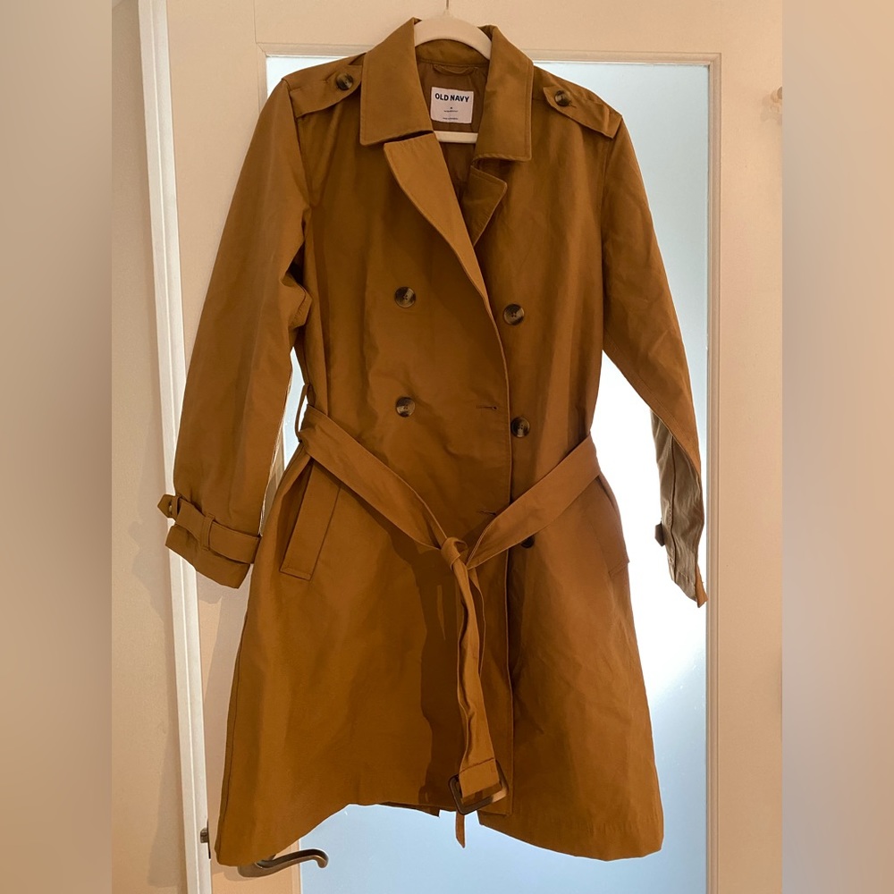 Old Navy Water-Resistant Trench Coat - NWT